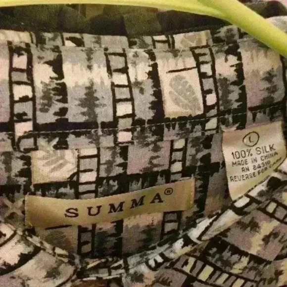 Summa XL short sleeve button down shirt - Picture 2 of 3